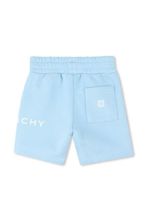 Light-blue cotton short GIVENCHY KIDS | H30638772